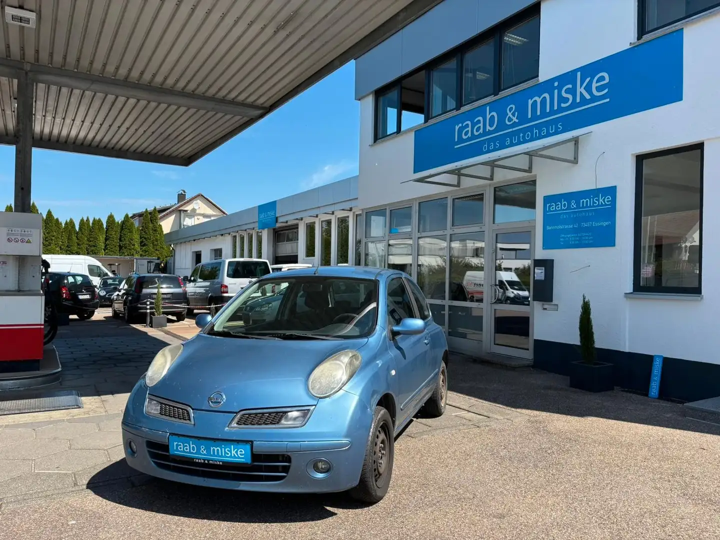 Nissan Micra Acenta Bleu - 1