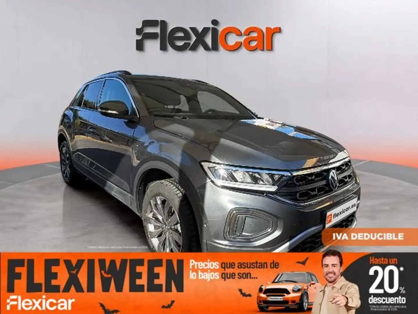 Volkswagen T-Roc 1.5 TSI Más DSG7 110KW Gris - 1
