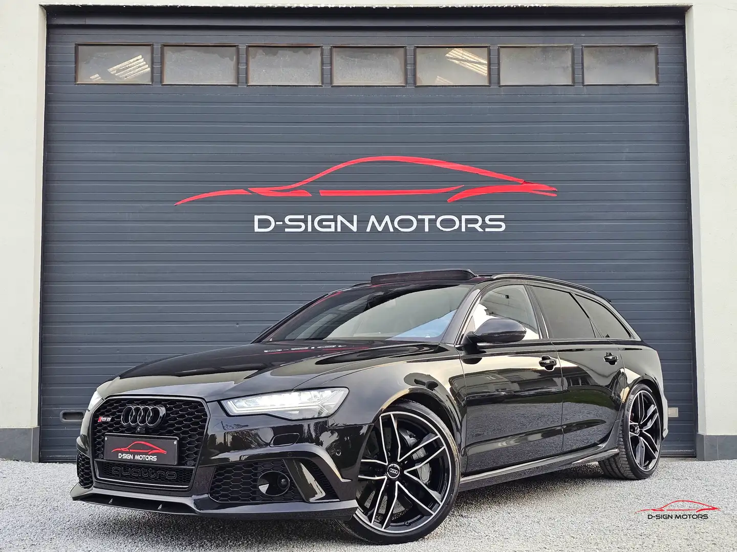 Audi RS6 4.0 V8 TFSI QUATTRO (560ch) 2015 133.671km 1e PROP Černá - 1