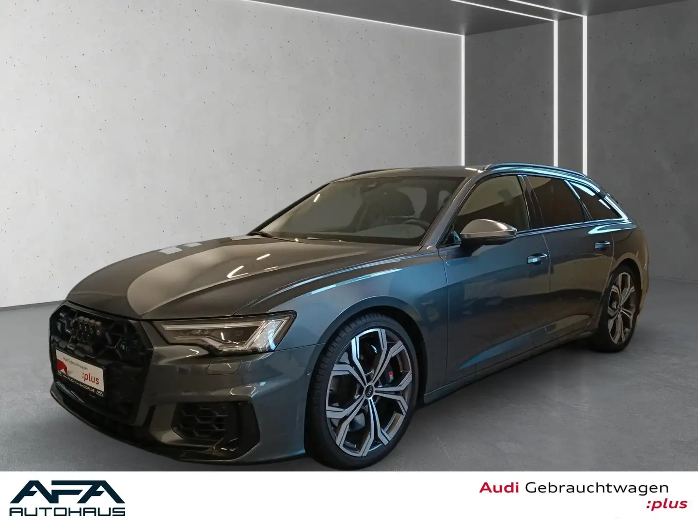 Audi S6 Avant TDI qu. tiptr. Matrix*B&O*RFK*Opt.Schwa. Grau - 1