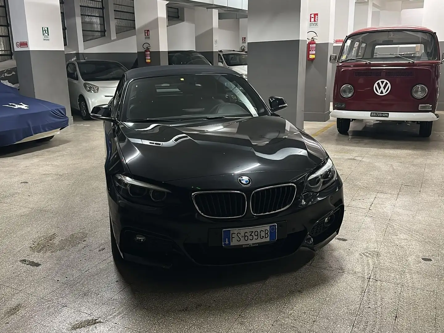 BMW 220 Serie 2 F23 Cabrio 220d Cabrio Msport my18 Zwart - 2