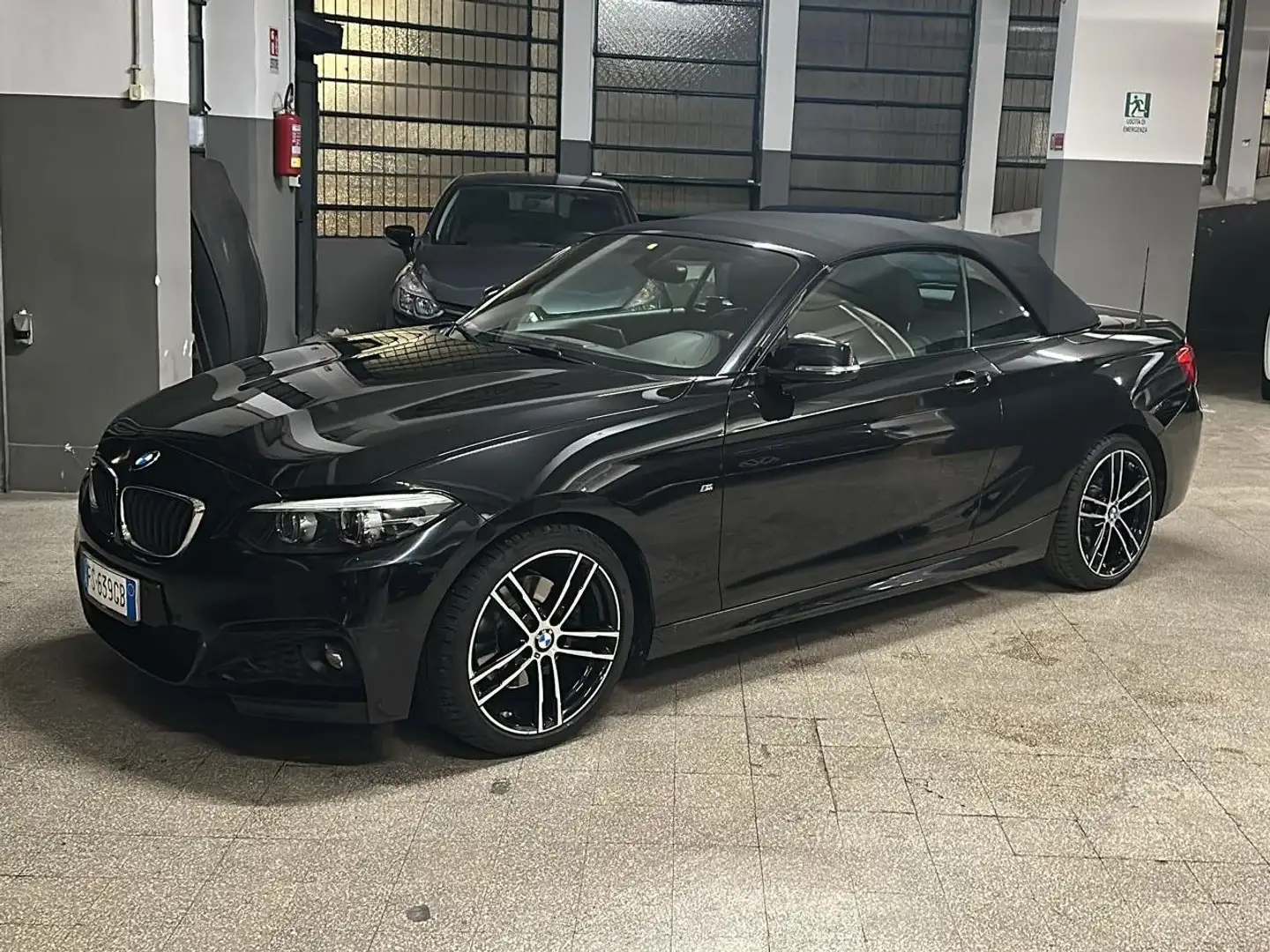 BMW 220 Serie 2 F23 Cabrio 220d Cabrio Msport my18 Zwart - 1