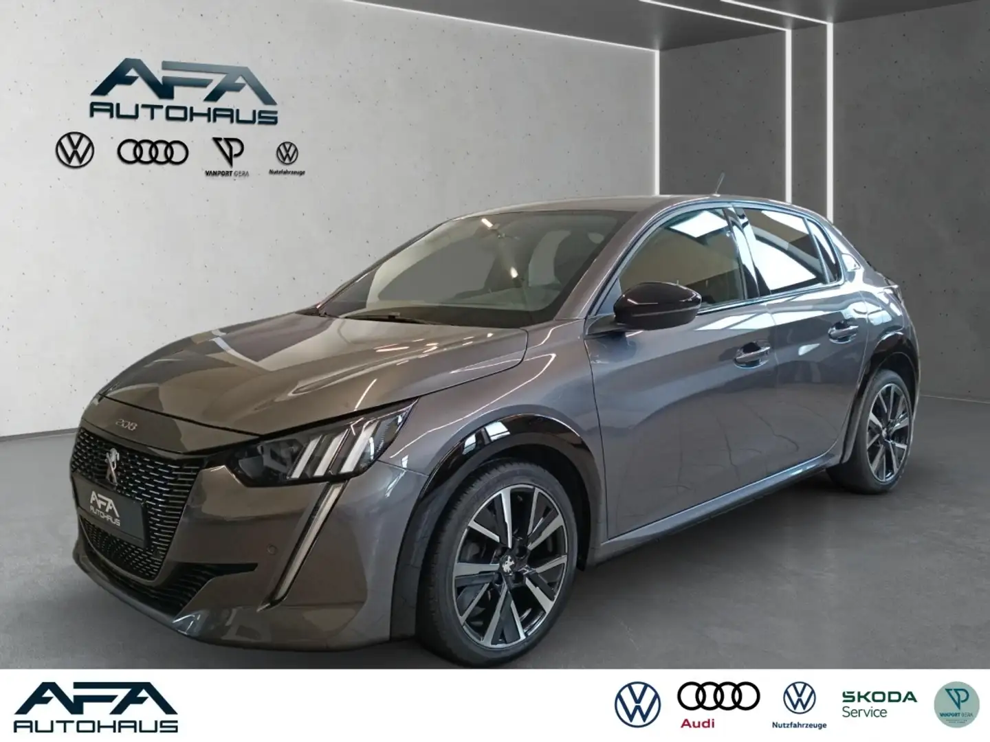 Peugeot 208 1.2 Pure Tech GT LED*Navi*SHZ*RFK*GRA Grau - 1