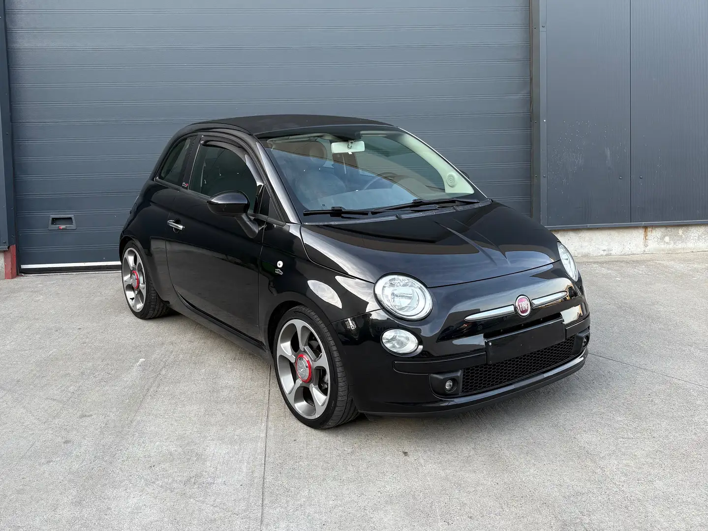 Fiat 500C 1.2i  12Mois/Maanden Garantie Zwart - 1