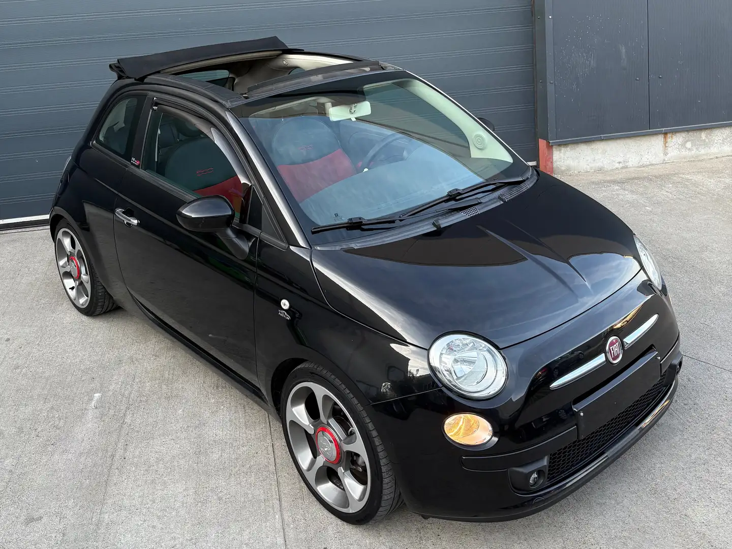 Fiat 500C 1.2i  12Mois/Maanden Garantie Zwart - 2