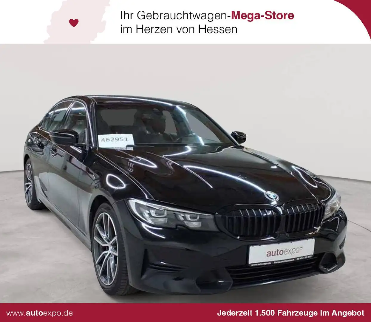 BMW 318 318i Aut. Sport Line Navi SHZ LED Noir - 1
