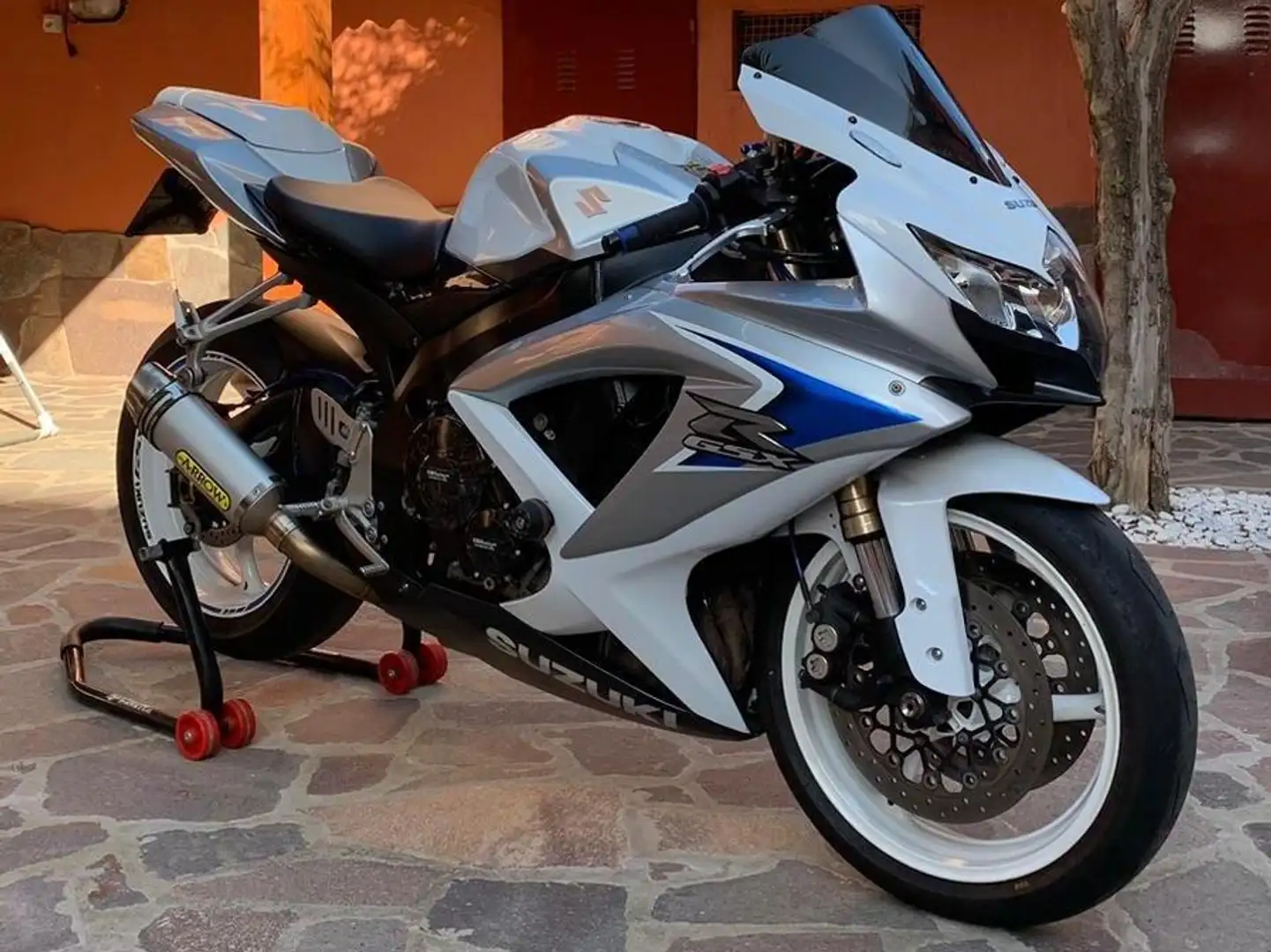 Suzuki GSX-R 600 Bianco - 1