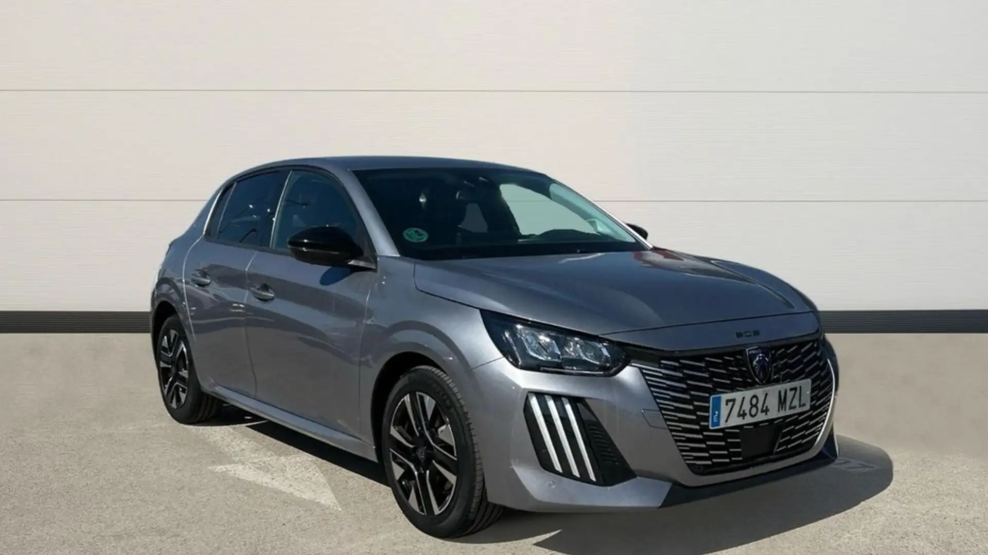 Peugeot 208 1.2 Puretech S&S Allure 100 Gris - 1