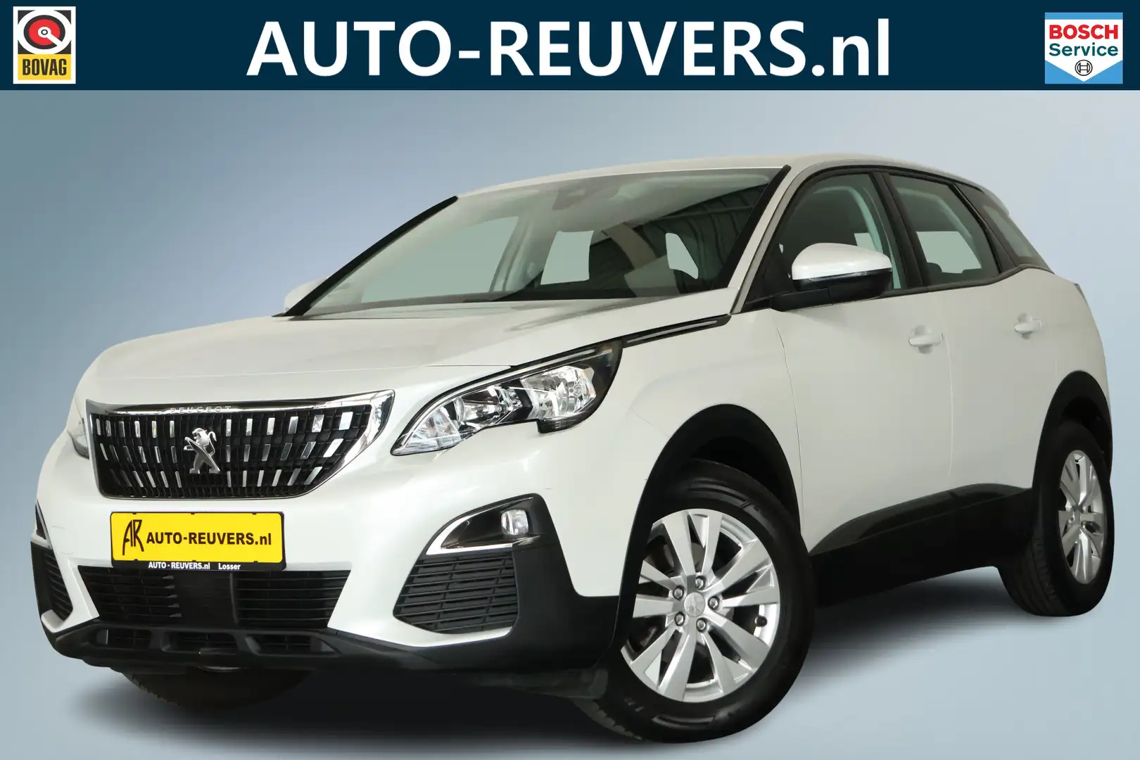 Peugeot 3008 1.2 PureTech Active / Navi / CarPlay / Cruisecontr Weiß - 1