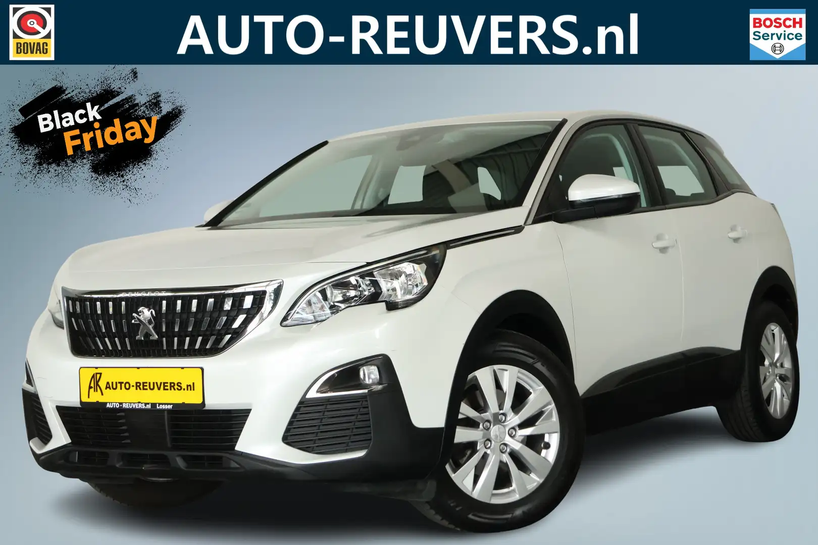 Peugeot 3008 1.2 PureTech Active / Navi / CarPlay / Cruisecontr Blanco - 1