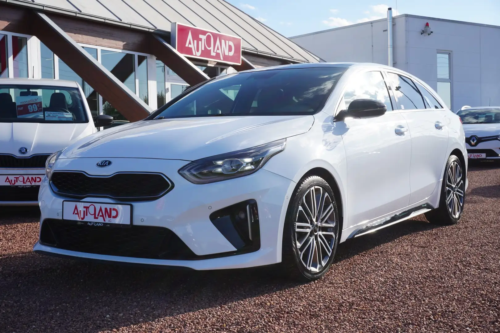 Kia ProCeed / pro_cee'd ProCeed 1.6 CRDi GT-Line Aut LED Navi Klimaaut. Weiß - 2
