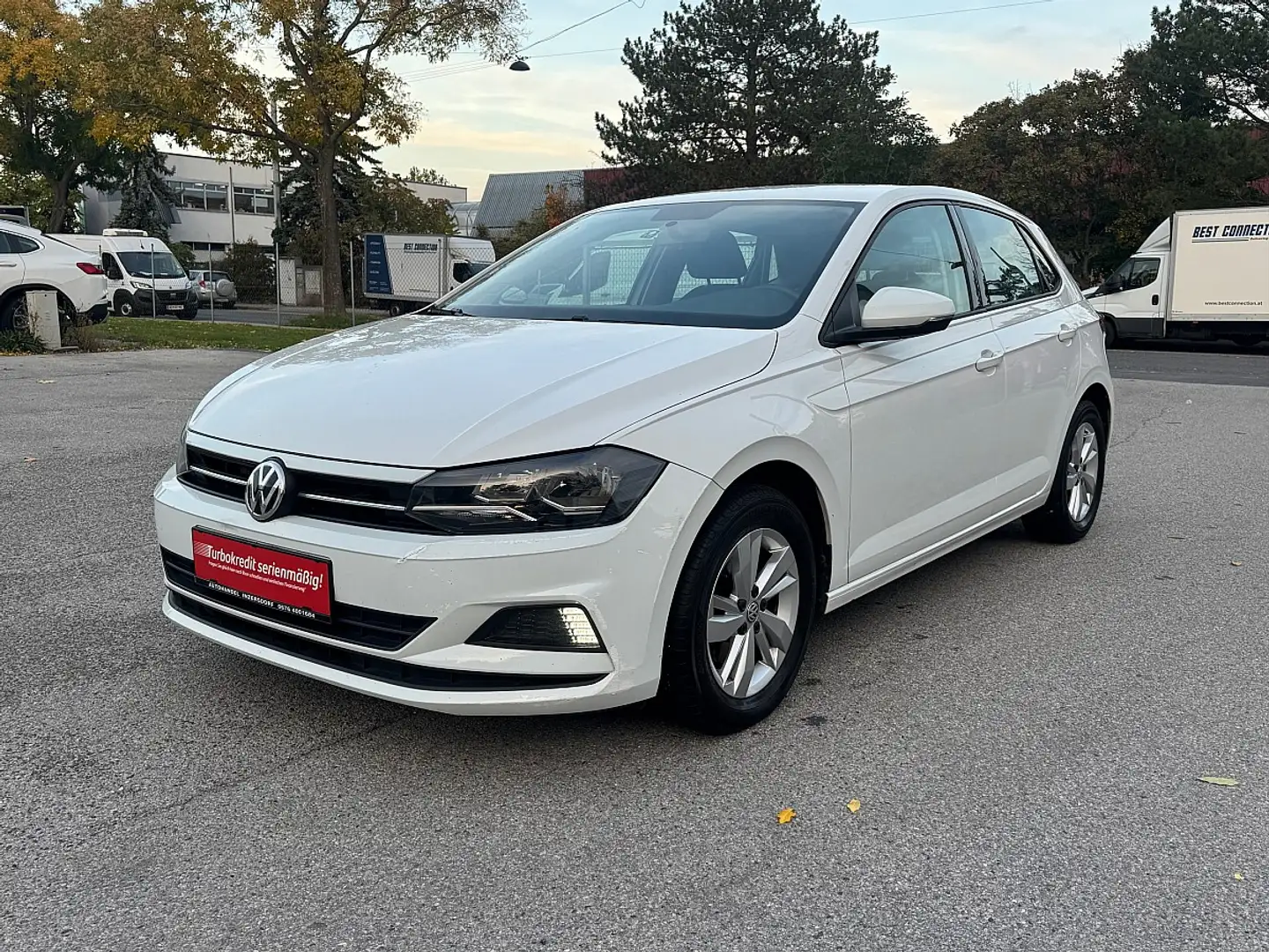 Volkswagen Polo 1,6 TDI SCR Comfortline / 1BESITZ / Weiß - 1