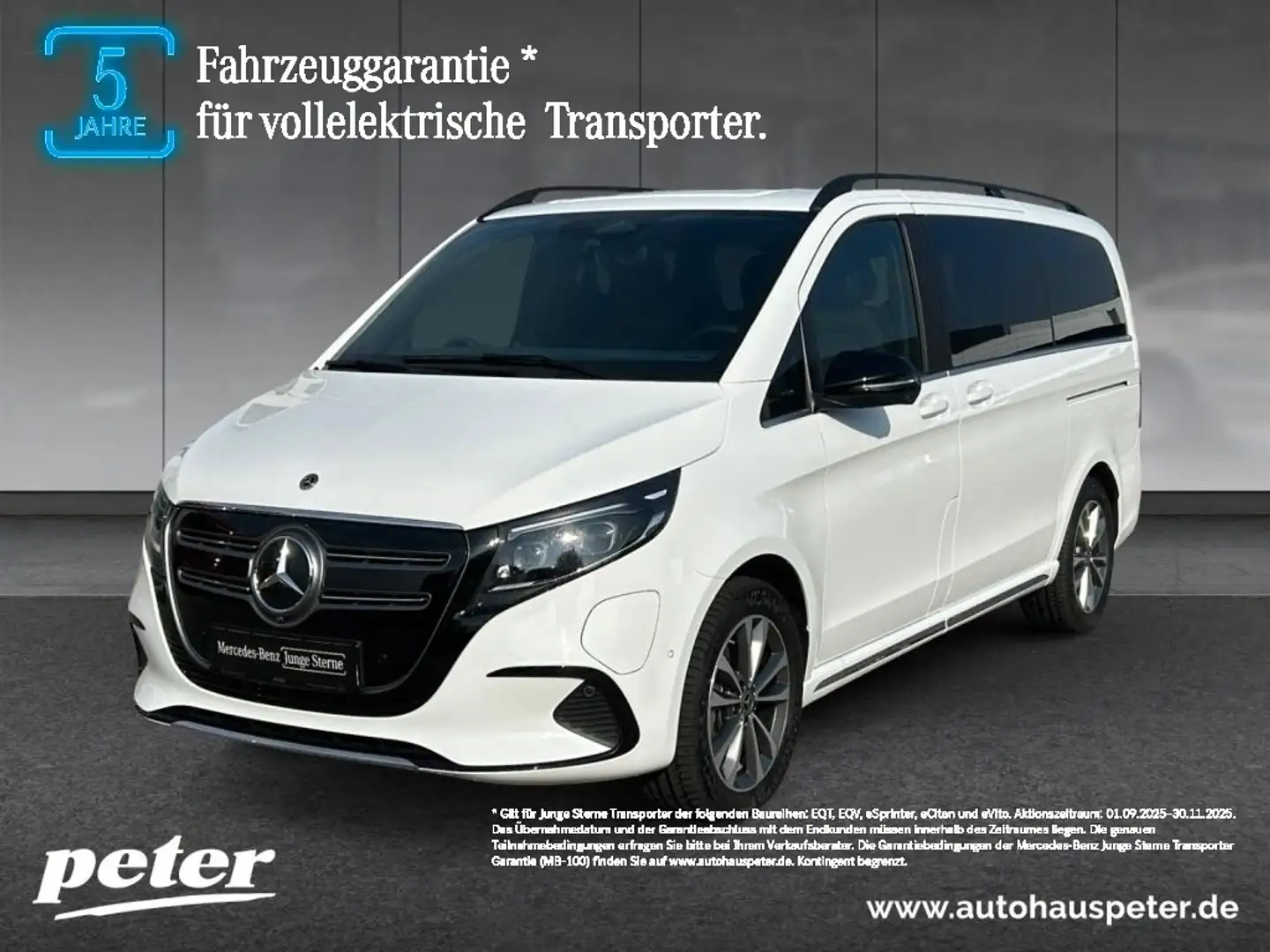 Mercedes-Benz EQV 300 AVANTGARDE AIRMATIC+SITZE ELEKTR+KAMERA Blanc - 1