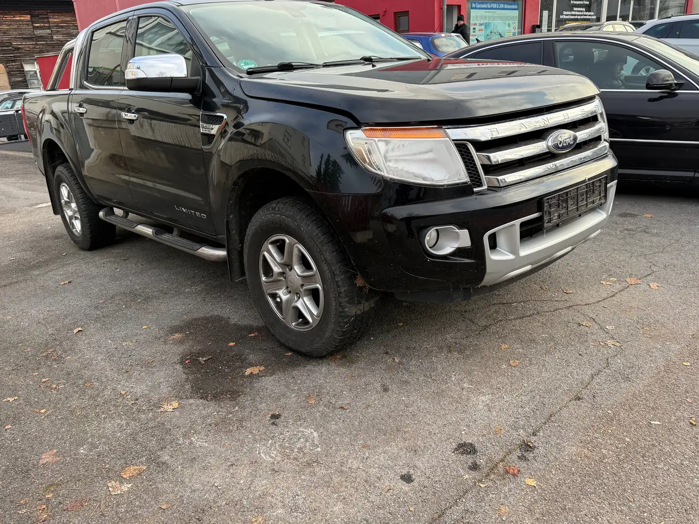 Ford Ranger Limited Dop-kabine 4x4/Automa/ Leder/Navi/R-Kamera Schwarz - 1