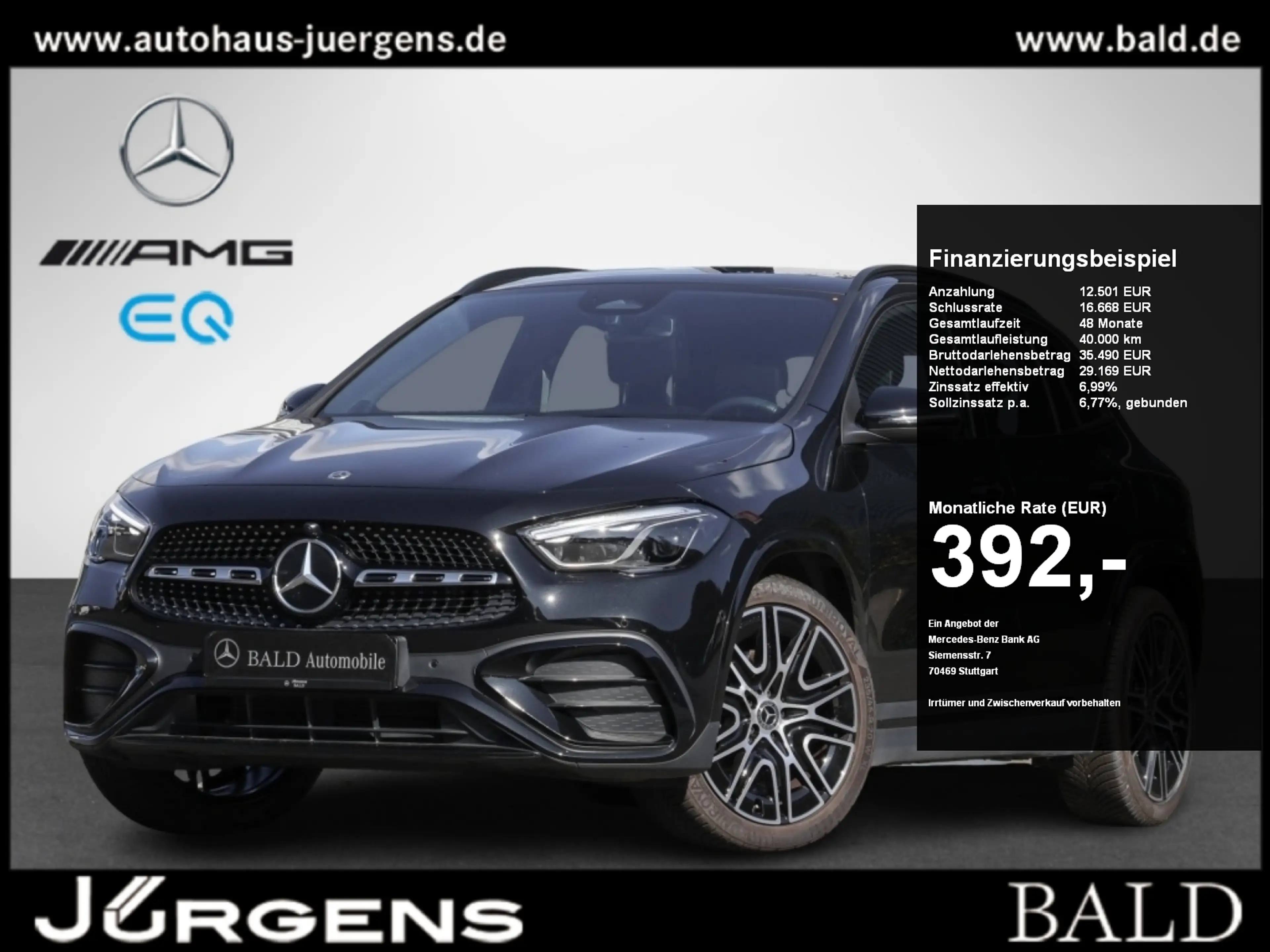 Mercedes-Benz GLA 220 d 4M AMG-Sport/Pano/AHK/MLB/Night/Distr