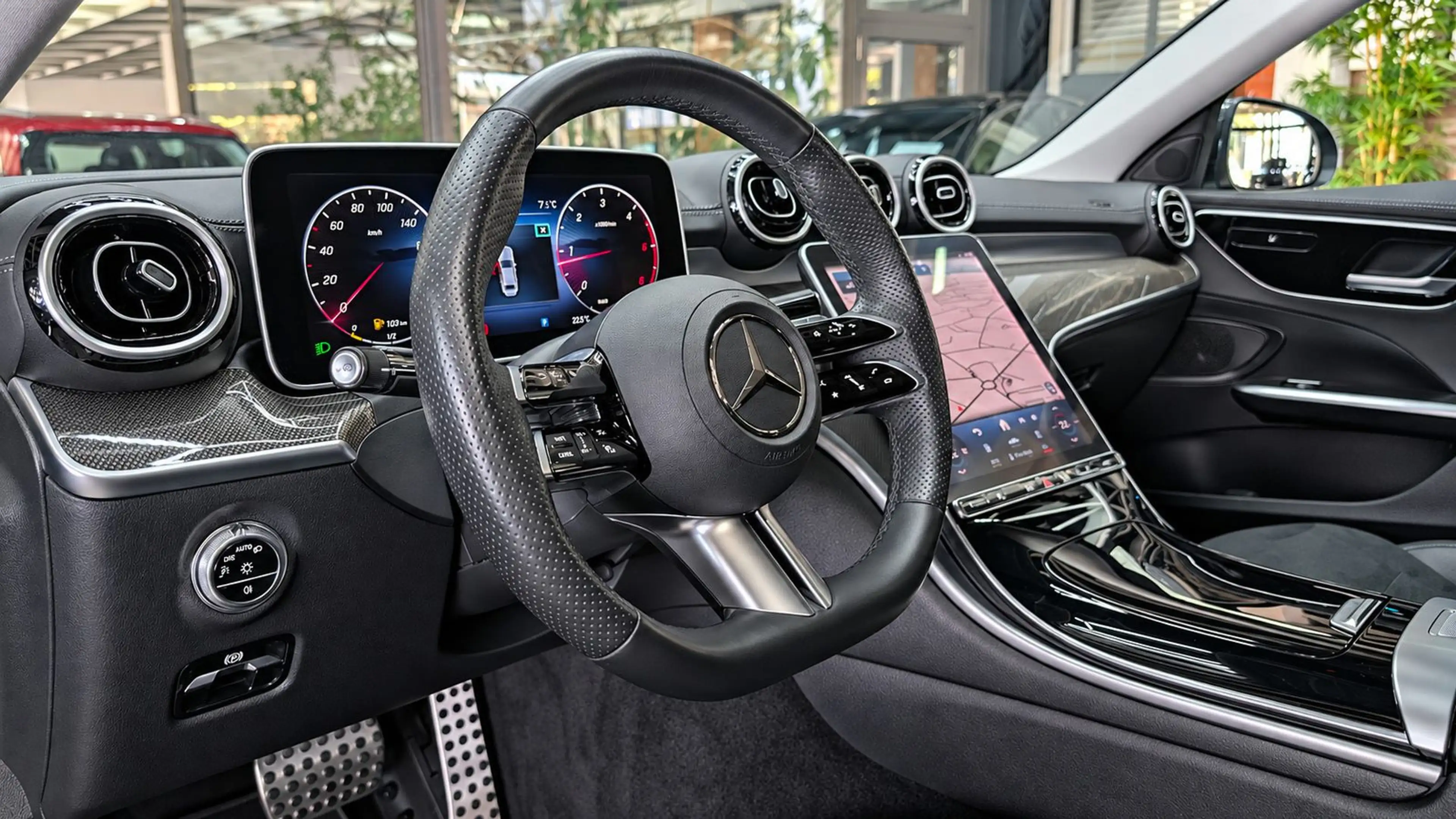 Mercedes-Benz C 220 d AMG BURMESTER*LED*KAM*VIRT*MBUX*AMBI*AHK — photo 11