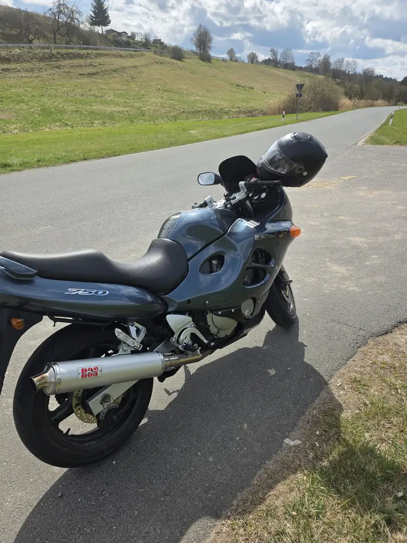 Suzuki GSX 750 Azul - 2