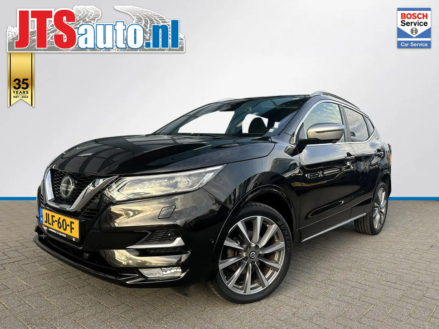 Nissan Qashqai 1.3 DIG-T 160pk N-Tec Aut. Leder, Pano, Trekhaak Noir - 1