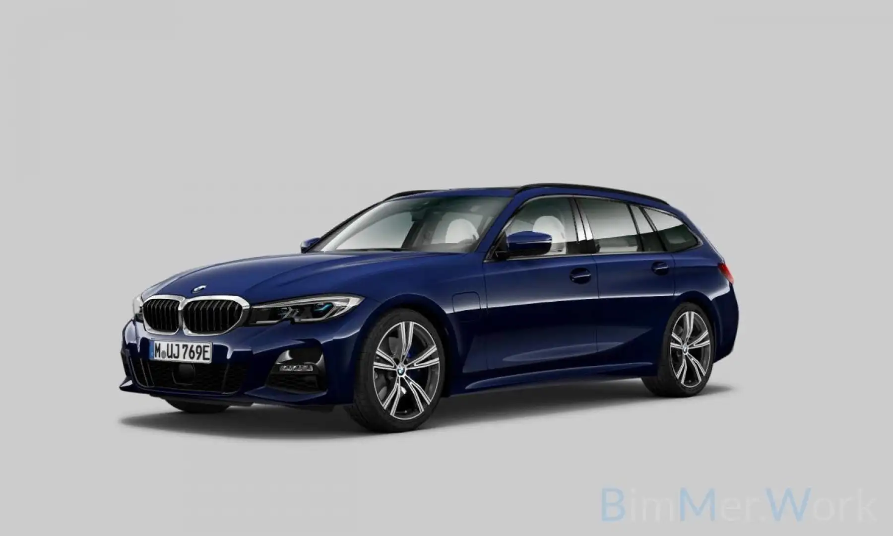 BMW 330 xD M Sport Panoram Kamera Laser HUD DAB H K Bleu - 1