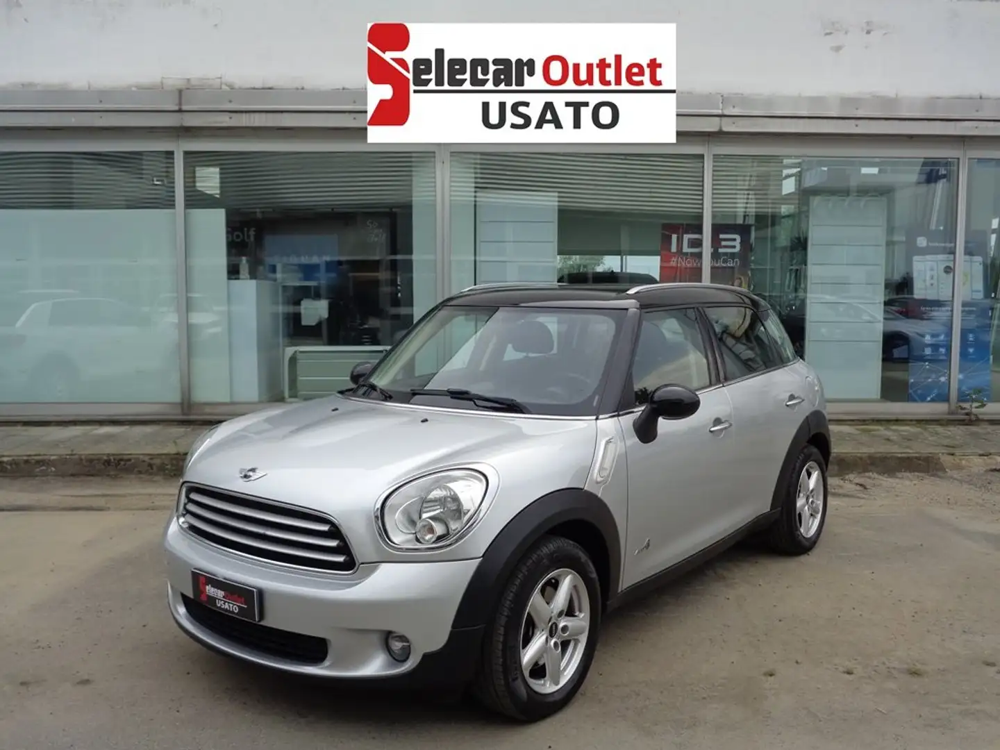 MINI Cooper D Countryman Mini Countryman 2.0 Cooper D All4 auto Argent - 1