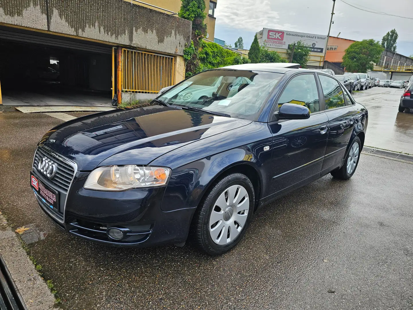 Audi A4 2.0 Automatik Vollleder Azul - 2