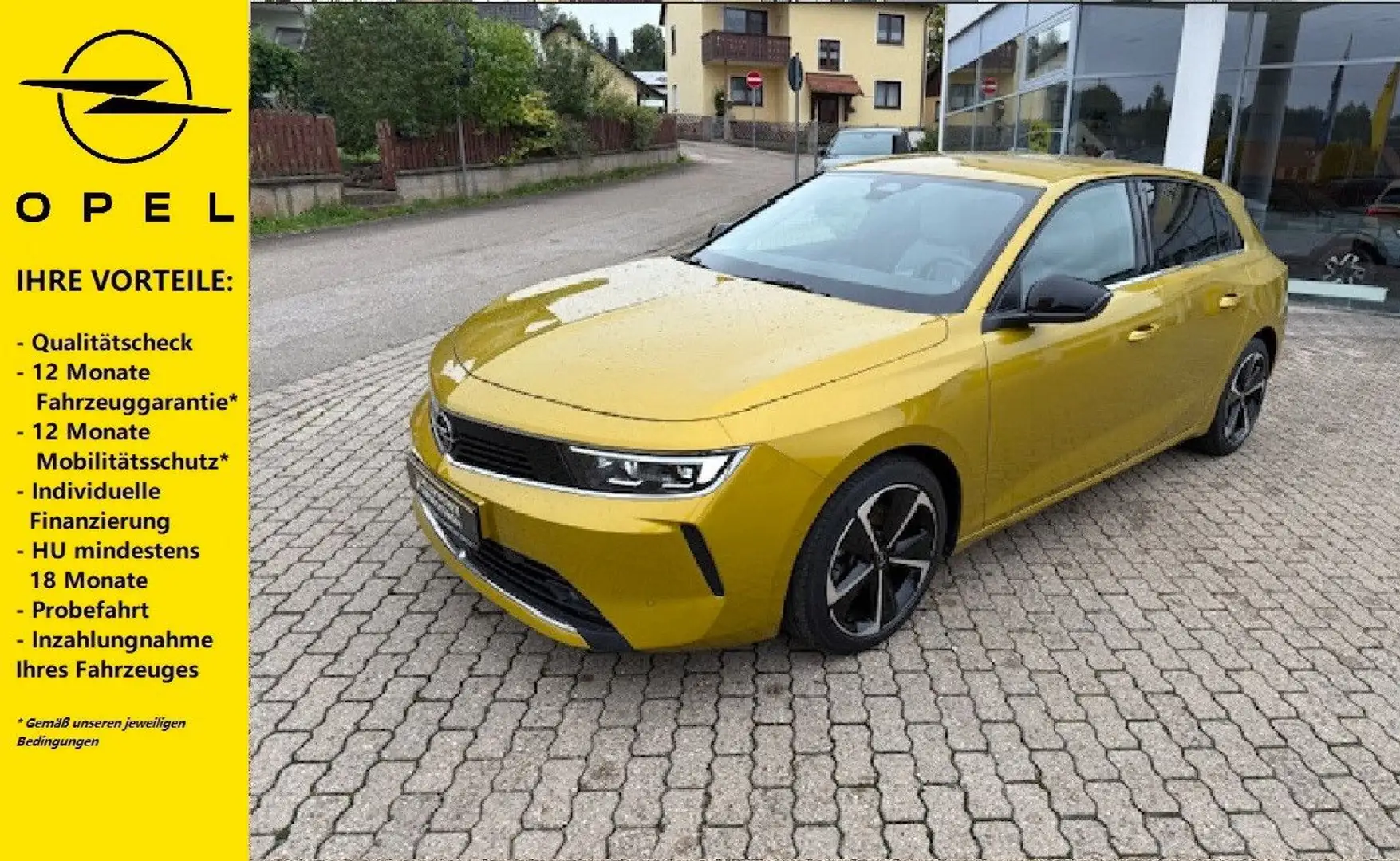 Opel Astra -L Elegance 1.5D/130PS LED, Navi, AGR-Sitze Gelb - 1