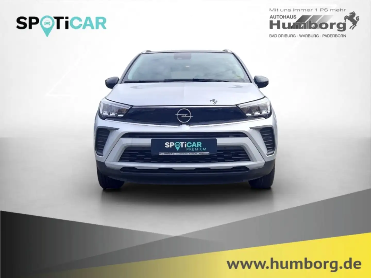 Opel Crossland Elegance 1.2 Turbo Navi LED Apple CarPlay Android Gris - 2