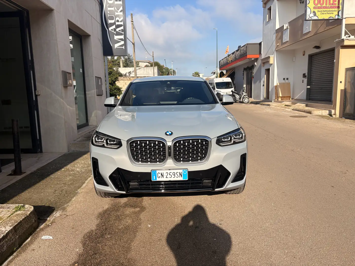BMW X4 X4 G02 xdrive20d mhev 48V Msport auto Grigio - 2