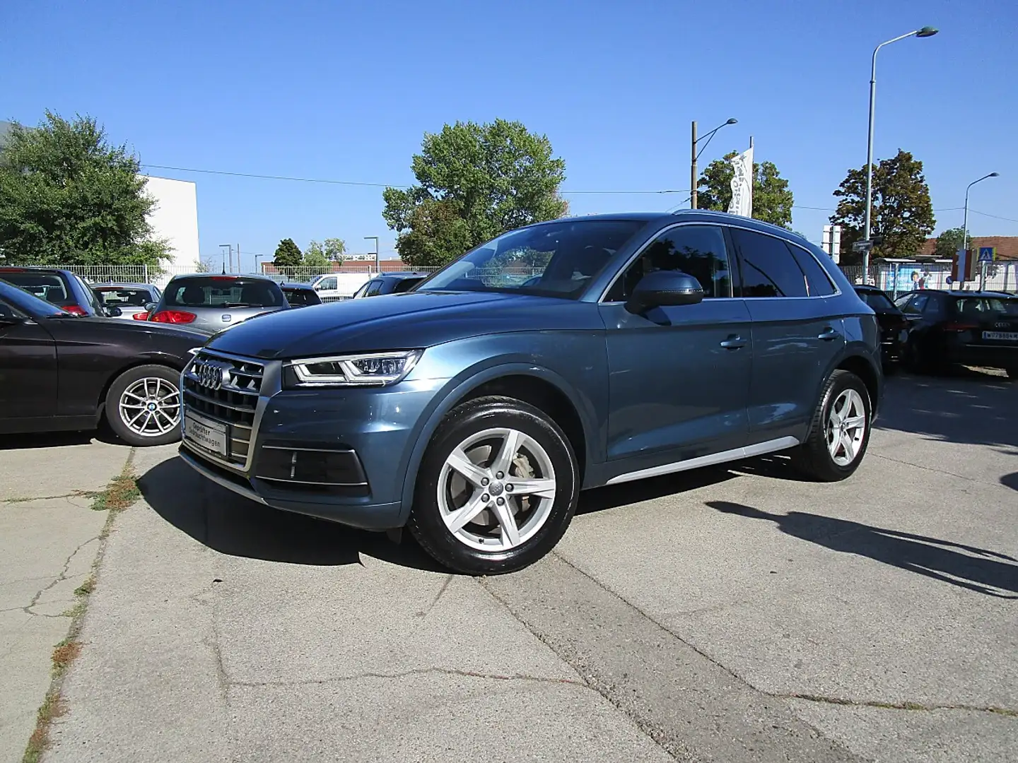 Audi Q5 2,0 TDI quattro sport S-tronic Blau - 1