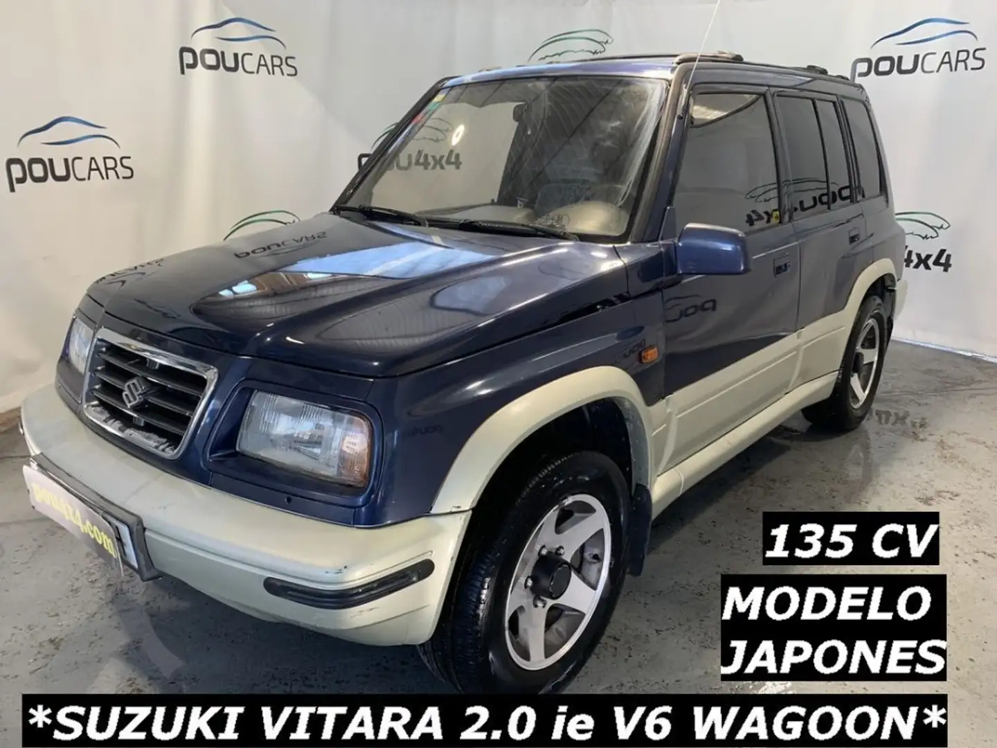 Suzuki Vitara 2.0 V6 24v Wagon Blauw - 1