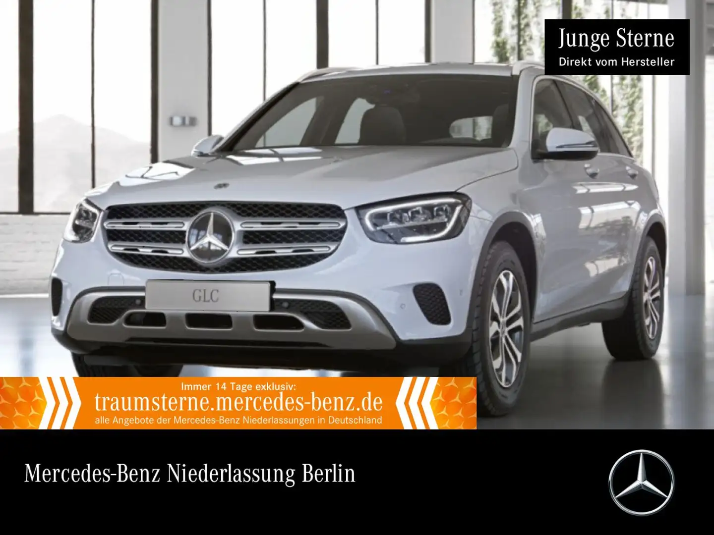 Mercedes-Benz GLC 200 4M LED+FAHRASS+KAMERA+KEYLESS+9G Weiß - 1