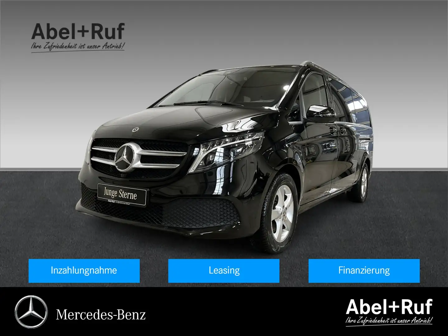 Mercedes-Benz V 300 d 4M Extral. AVANTGARDE+DISTR+TotW+AHK+360 Schwarz - 1