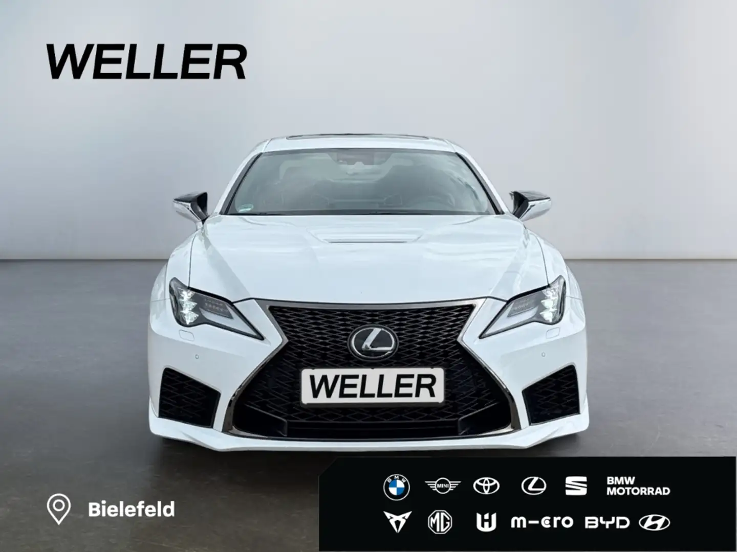 Lexus RC F Advantage *V8 Saugmotor 464PS*Mark Levinson* Weiß - 2