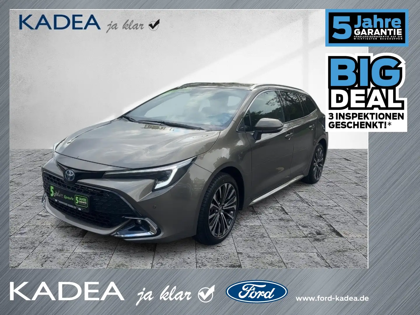 Toyota Corolla Touring Sports 2.0  Team D ACC+LED+Navi Brons - 1