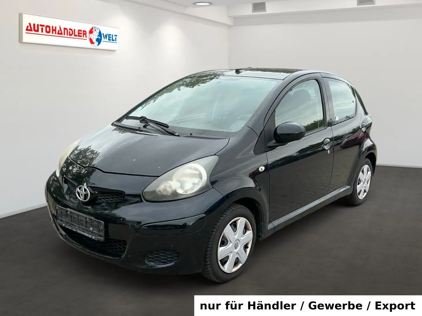 Toyota Aygo 1.0 City 5-trg. Klimaanlage Schwarz - 1