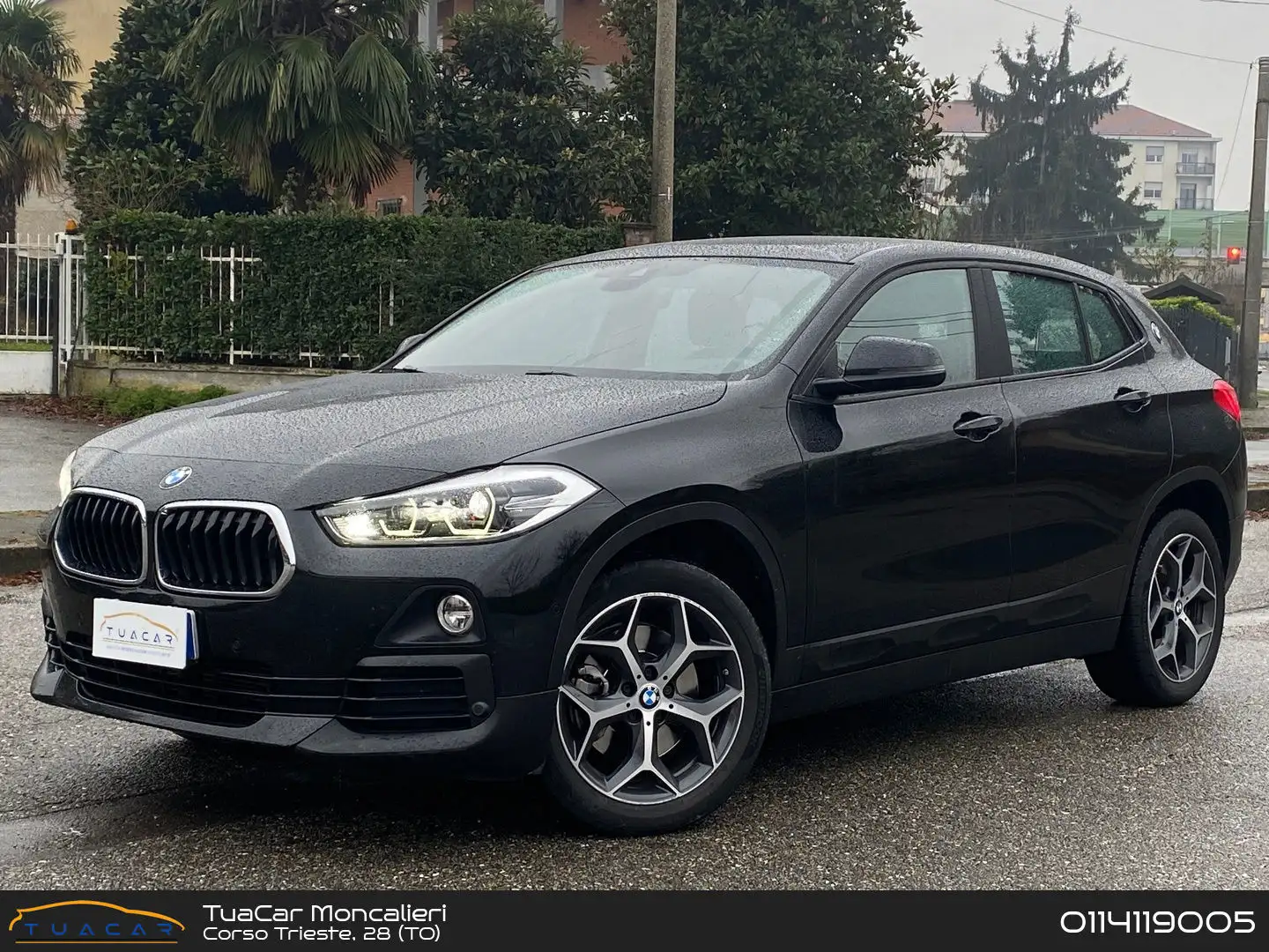 BMW X2 Advantage 20 d Schwarz - 1