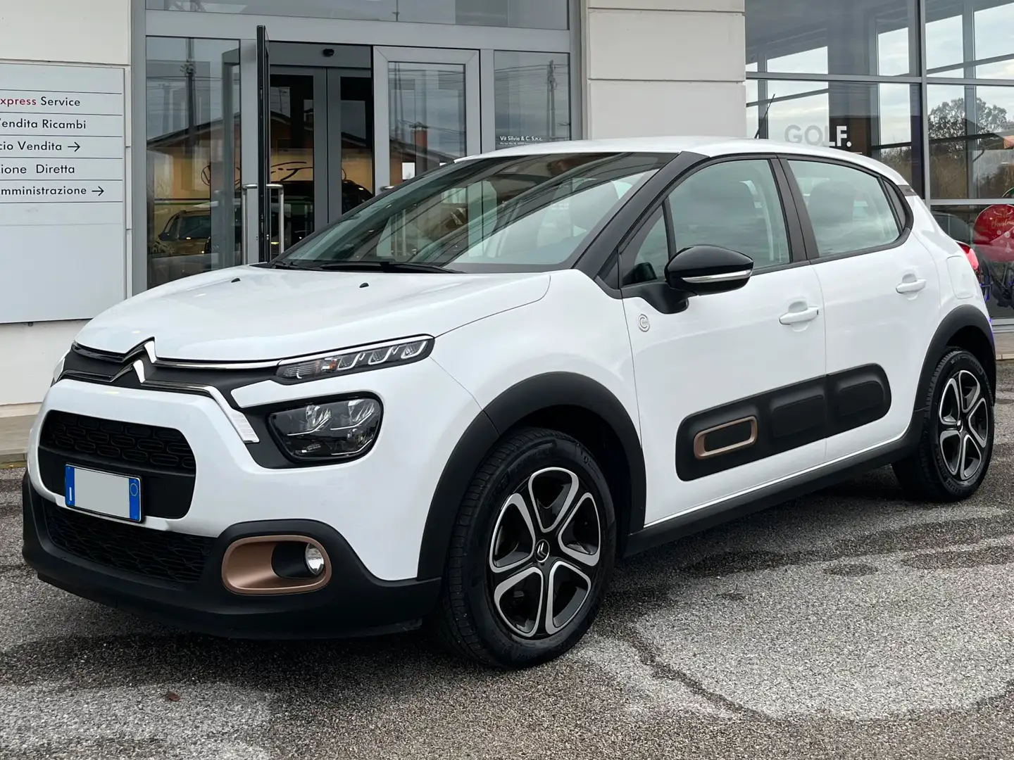 Citroen C3 C3 III 2017 1.5 bluehdi C-Series s Bianco - 1