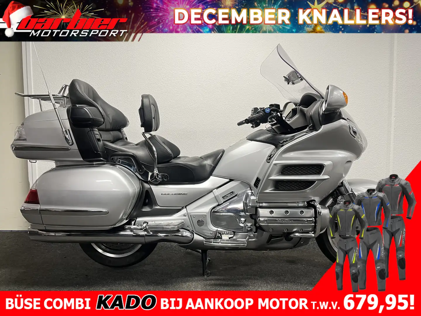 Honda GL 1800 GOLDWING ABS Zilver - 1