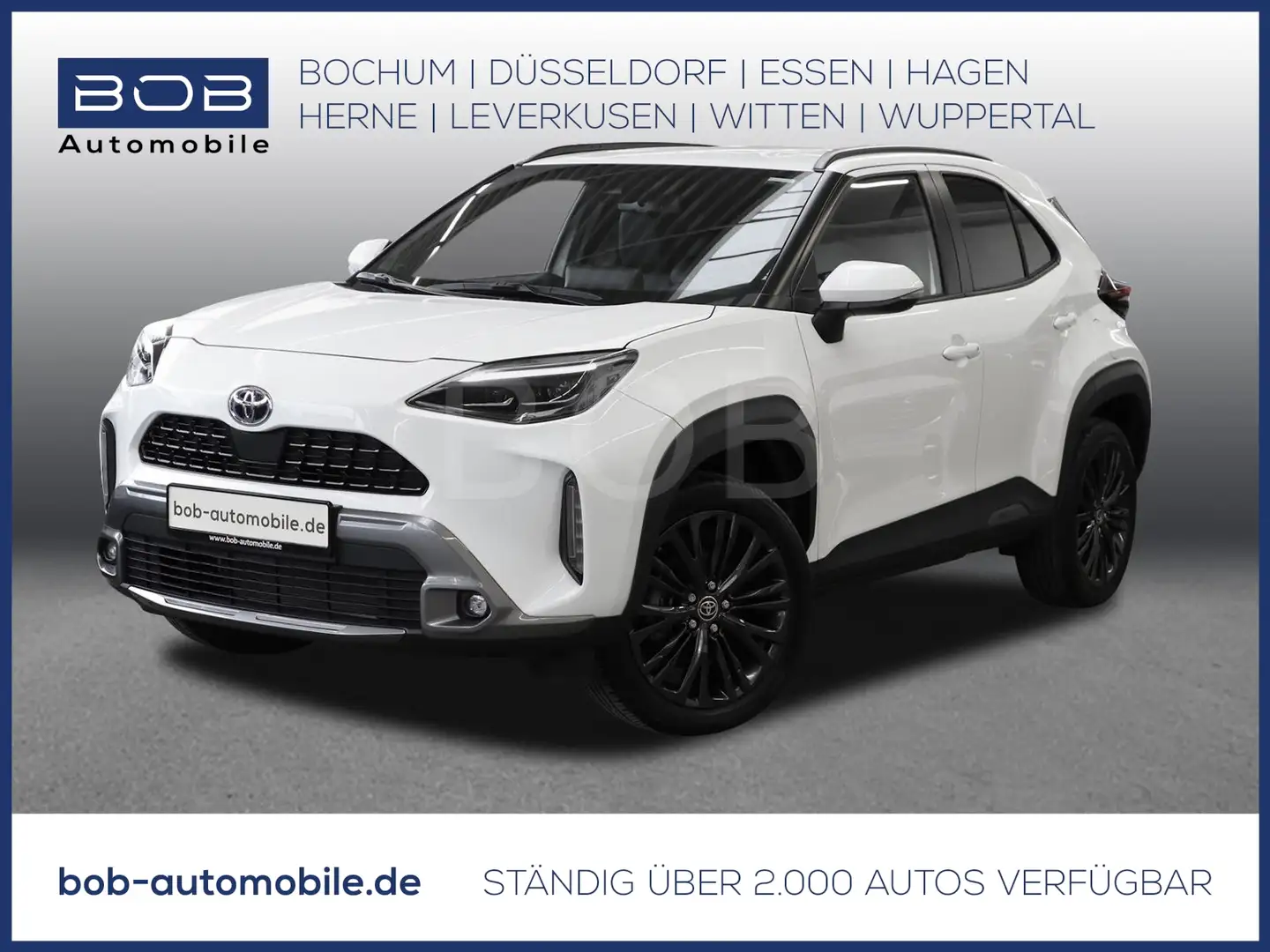 Toyota Yaris Cross 1.5 Hybrid Adventure AWD-i NAVI SHZ Blanc - 1