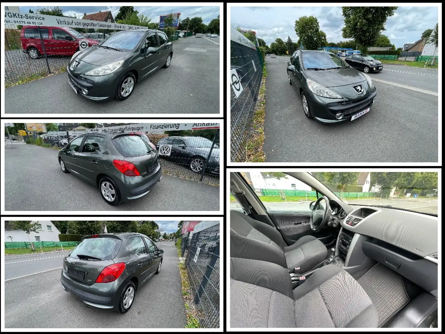 Peugeot 207 1.4 Sport "nur 128.000 km" Service & TÜV NEU! Grau - 1