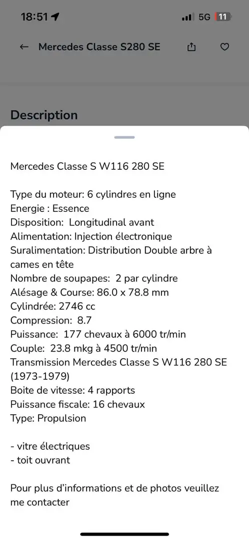 Mercedes-Benz S 280 SE A. - 1