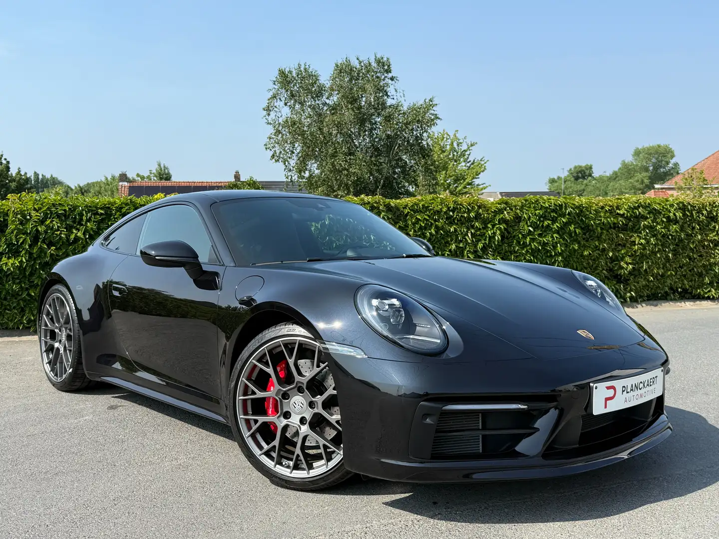 Porsche 911 992 Carrera 4S Coupé 3.0 Turbo S PDK Belgian Чорний - 1