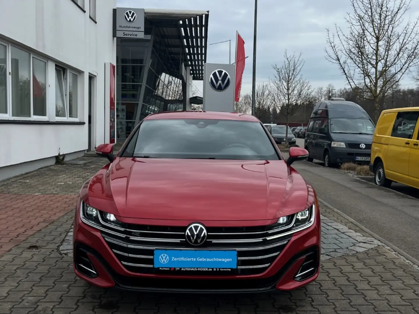Volkswagen Arteon Shooting Brake R-Line 2.0TSI DSG -AHK*NAVI*IQ.LIGH Rot - 2