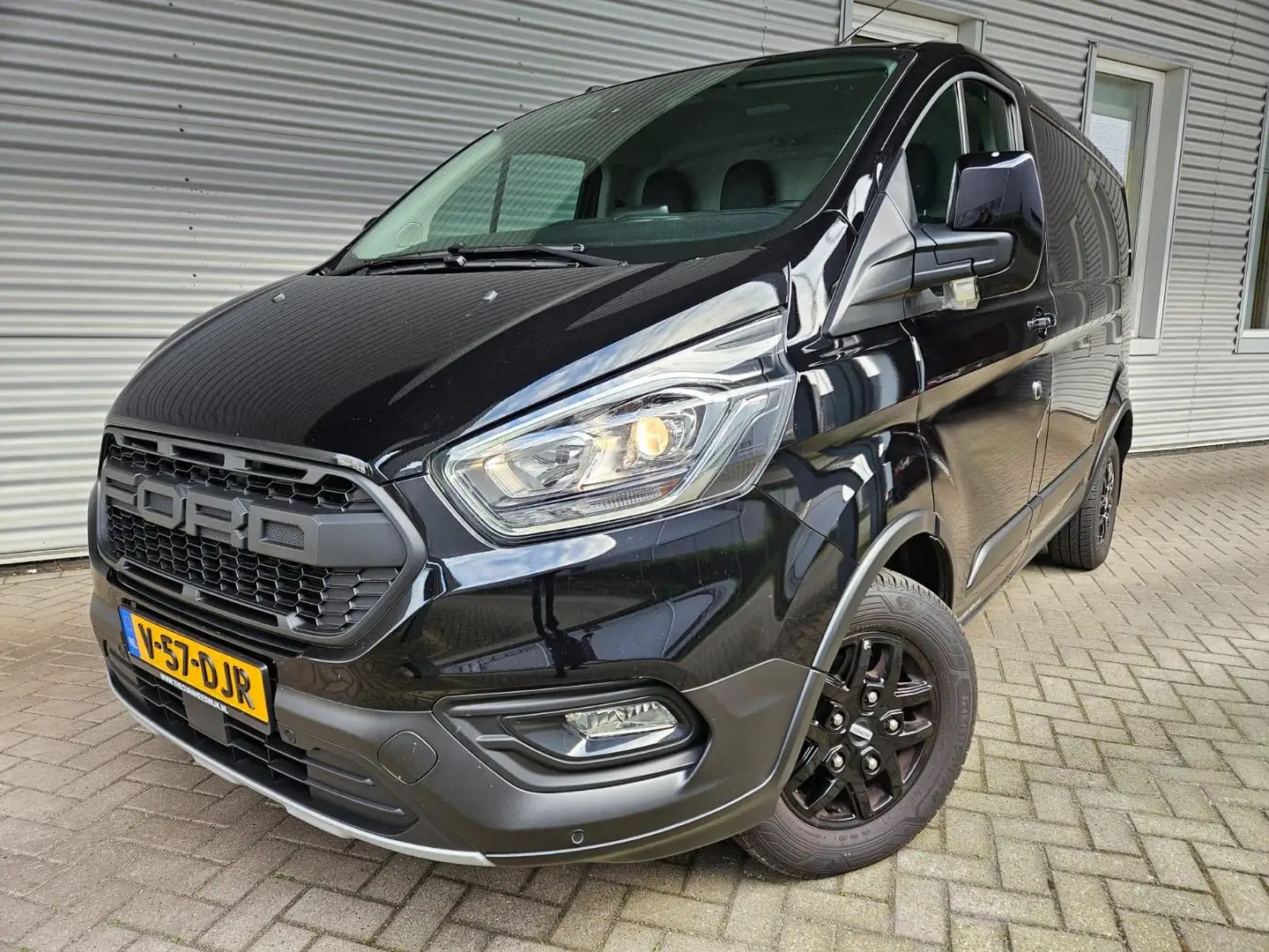Ford Transit Custom 300 2.0 TDCI L1H1 Dub cabine Trail Cruise Blis Lee Zwart - 2