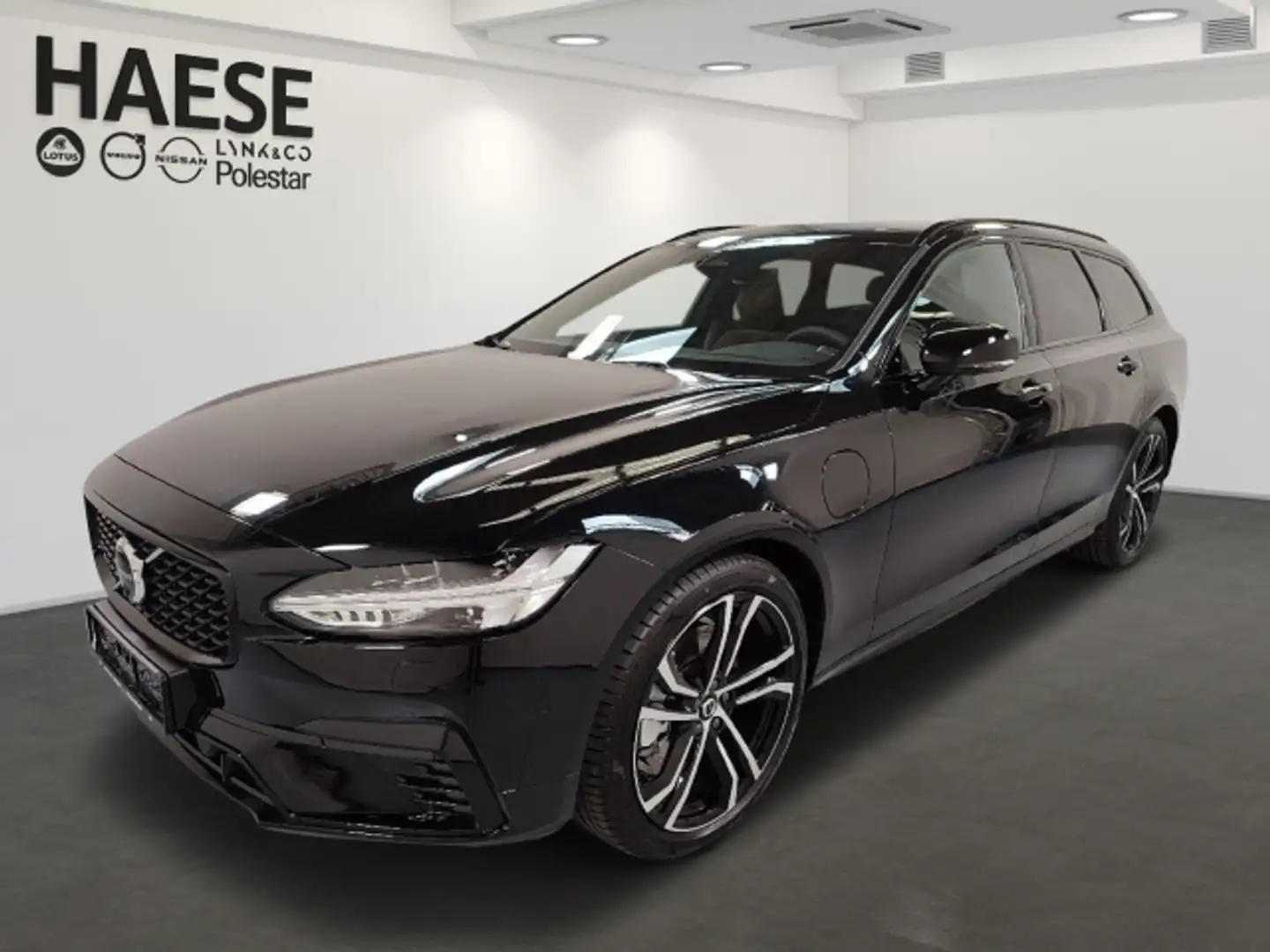 Volvo V90 Plus Dark Plug-In Hybrid AWD T6 EU6d Nappa Leder L Schwarz - 1