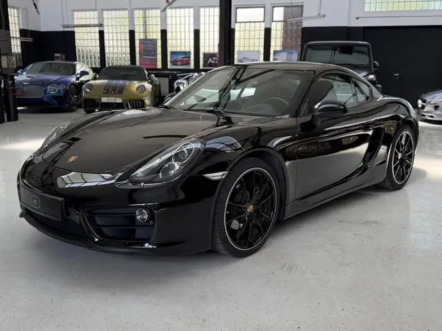 Porsche Cayman Black Edition/SPORTAGA/SHZ/NAVI/PDC