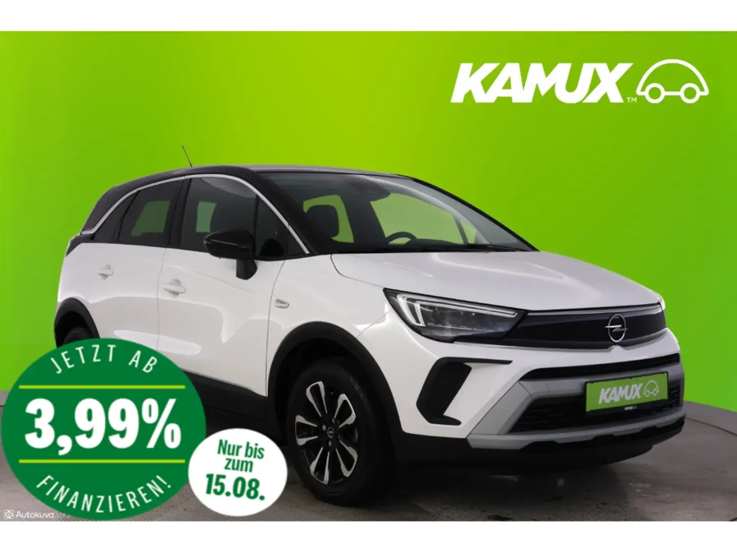 Opel Crossland 1.2T Elegance+LED+NAVI+KAMERA+SHZ bijela - 1