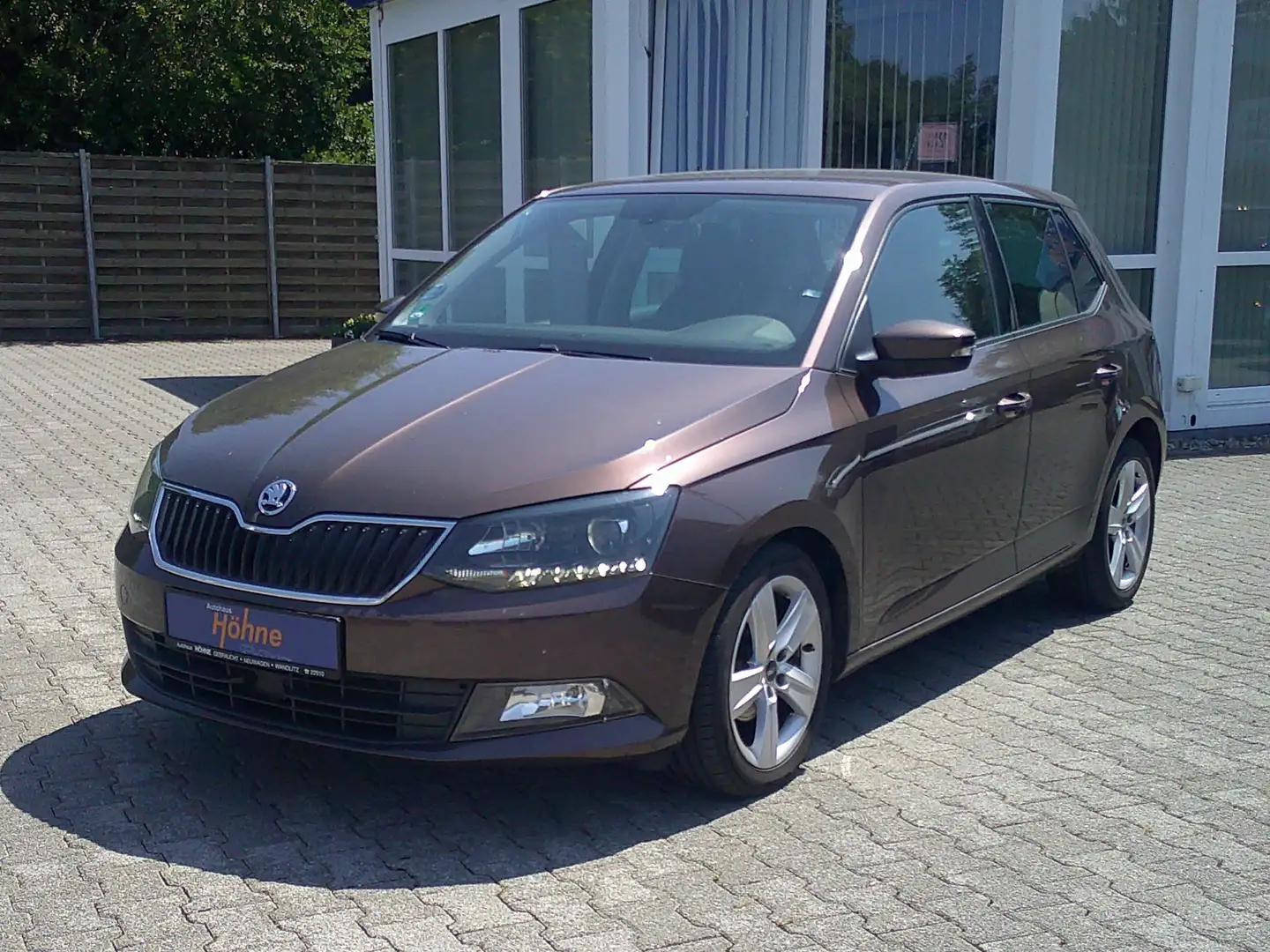 Skoda Fabia Style  Navi Multifunktionslenkrad Brun - 1