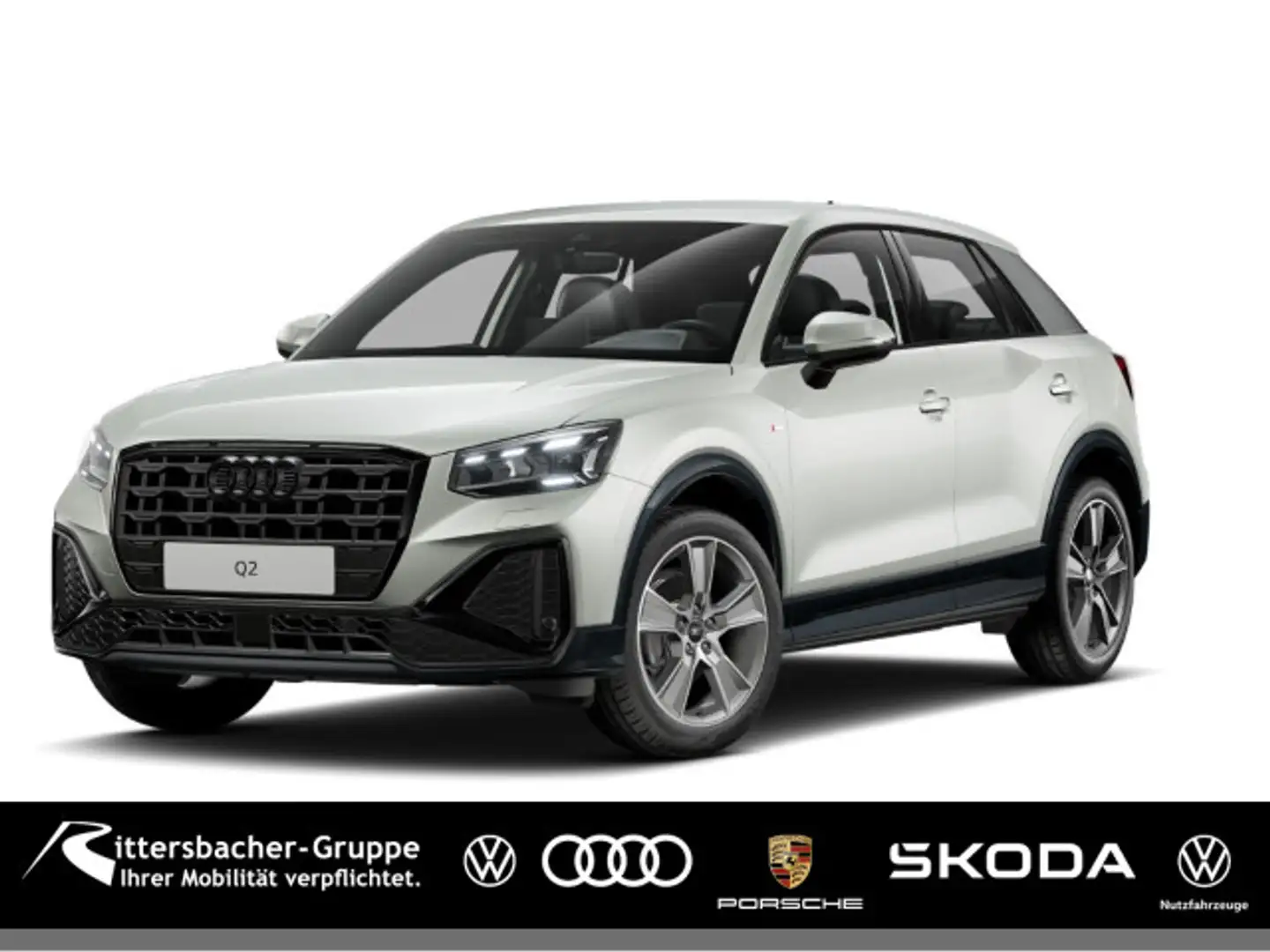 Audi Q2 2x S line Matrix LED Smartph.Interface Assist Zilver - 1