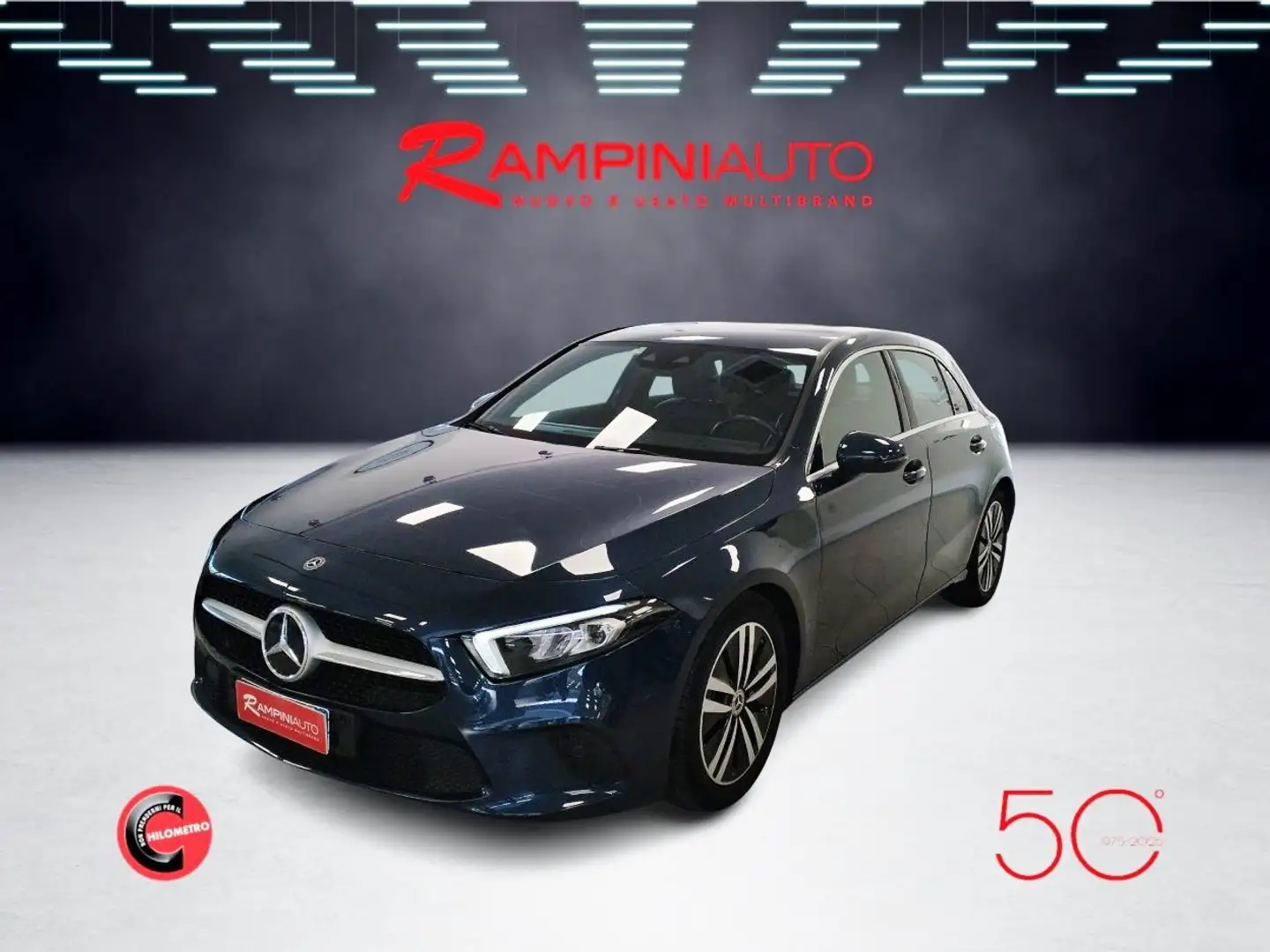 Mercedes-Benz A 180 d Automatic Sport Pronta Consegna Garanzia Blu/Azzurro - 2